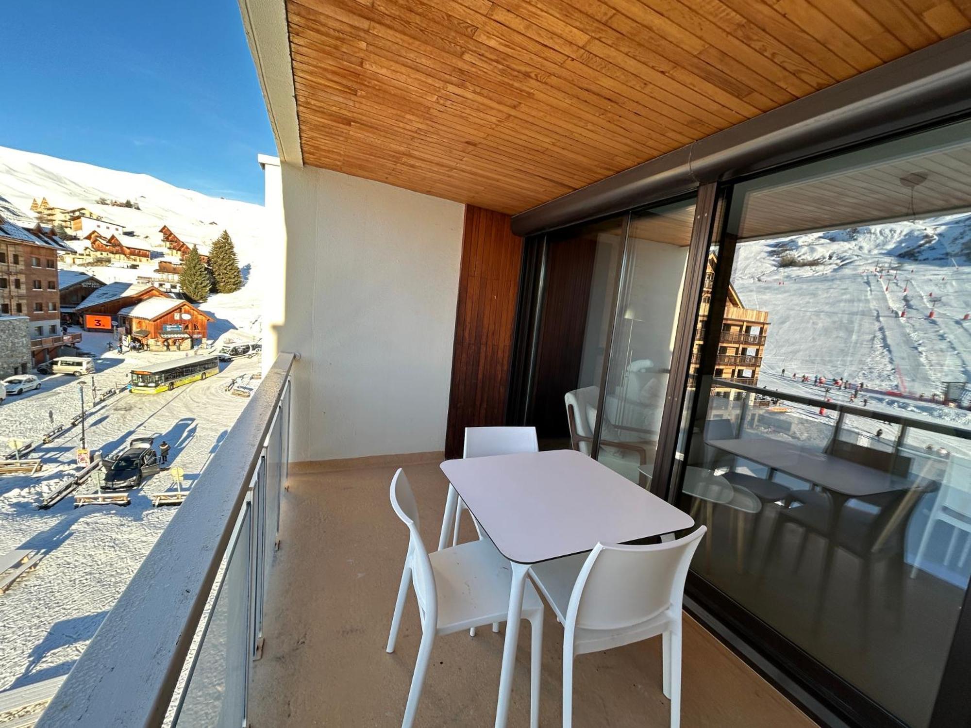 Le Marlou Apartment Fontcouverte-la-Toussuire ภายนอก รูปภาพ